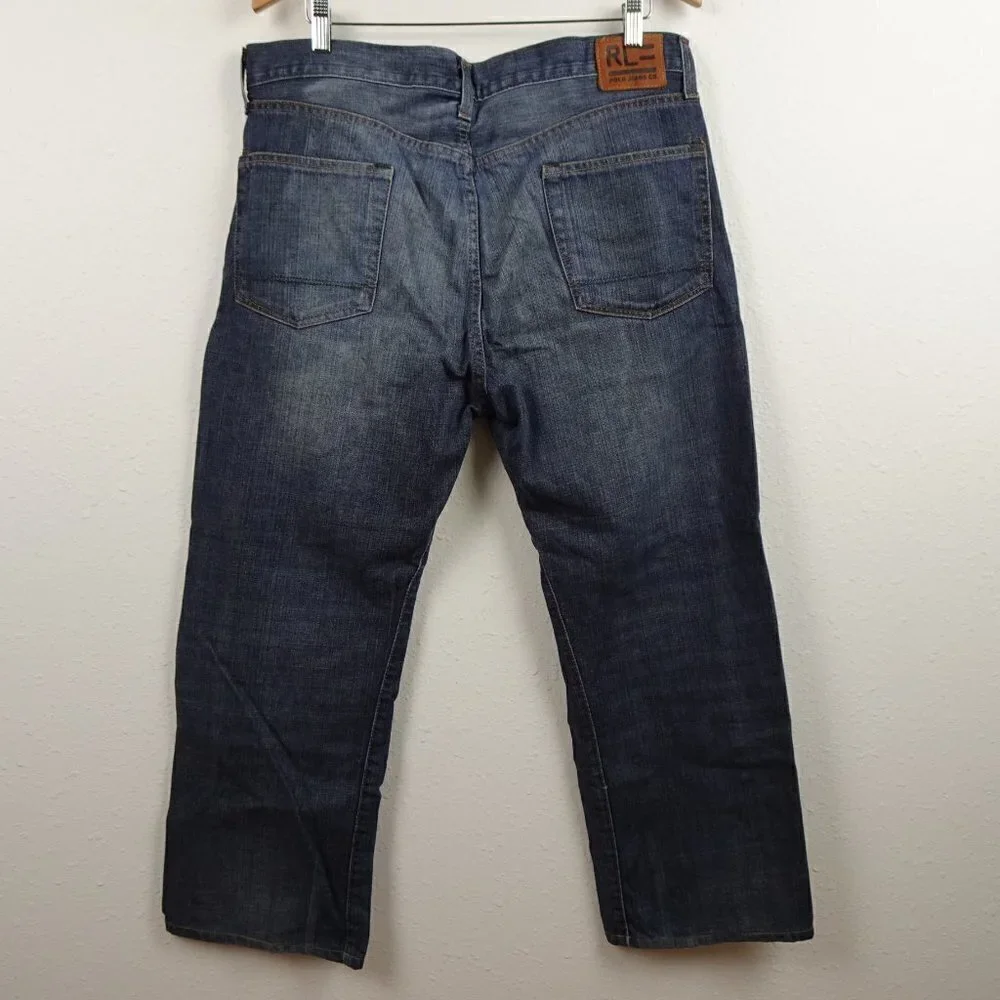 Polo Ralph Lauren Ashmore Jeans Men's Size 36x26 Blue Denim